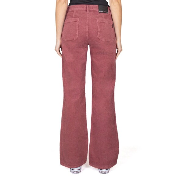 Modern American 26 Corduroy Marley Vintage Mauve Wide Leg Pants NWT - Picture 2 of 12